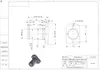 Flange de junta articulada tipo flange de lado plano com anel de retenção pino cantilever de aço 45# núcleo do eixo WHE01 em estoque