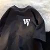 Camiseta Americana de Manga Corta para Niños Verano Nuevo Diseño de Alta Gama Nicho Holgada Tendencia Calle Marca Ins Letra Superior