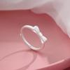 Anillo de Plata de Ley 925 Ruye, Diseño de Nicho de Chica Hermosa, Anillo de Lujo Ligero, Anillo Liso al por Mayor de Verano