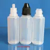 3 piezas/set 18ML Botella Gotero para Gotas para Ojos Botella de Aceite de Silicona Botella de Aceite Lubricante Botella de Plástico con Gotero para Subenvasado