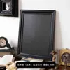 Moldura Grande Vintage Preta para Pendurar na Parede, Moldura para Pintura a Óleo, Moldura Vazia para Montagem, Moldura de Arte Simples e de Alta Qualidade, Personalizável