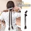 Peluca al por mayor de fábrica, paquete de trenza de cinta para mujer, trenza de boxeo, una red roja con trenza de pelo largo