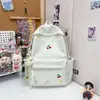 Nova mochila escolar para meninas, mochila fofa para alunas do ensino fundamental, mochila japonesa de grande capacidade para alunas do ensino médio, design de estrelas para estudantes universitários