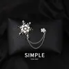 Moda Europea y Americana Nuevo Broche de Pin con Lazo para Ramillete Pin de Cuello Anti-Luz Accesorios para Ropa de Mujer Broche
