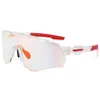 Gafas de Montar con Lente de Color Cambiante Hombres y Mujeres Gafas de Sol Deportivas para Correr al Aire Libre Gafas de Sol Cortavientos para Bicicleta para Hombres