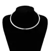 Joyería Transfronteriza Europea y Americana Anillo Punk Brillante Estilo Frío Collar Collar Cadena para Clavícula Gargantilla Sencilla de Nicho