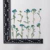 Ze Pearl Vegetal Repujado Deflector de Flor Seca con Ramas Flor Real Marcador de Actividad Material Goteo de Gel Carcasa de Teléfono Móvil Espécimen de Planta