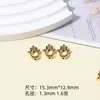 Materiais de pingente de ouro antigo, conectores de três vias, contas de lótus e outros espaçadores de contas para pulseiras, colares e acessórios de joias DIY feitos à mão no atacado
