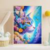 Pintura de diamante DIY transfronteriza de Amazon, lindo gato, imagen grupal, diamante redondo, diamante completo, pintura decorativa para sala de estar y dormitorio, venta al por mayor