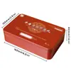 Caja de Lata de Metal Personalizada para Medicina de Cuidado de la Salud Empaque de Pastillas Bezoar Polvo de Esporas de Ganoderma Caja de Lata Sellada de Metal Caja de Metal Personalizada para Medicina