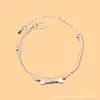 Pulsera de Hoja de Ginkgo Estilo Nuevo de Tres Plateros Esencial Otoño e Invierno Joyería de Nicho Estilo Coreano Temperamento