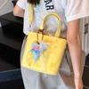 Nuevo Bolso Cubo de Lona 2026 para Mujer, Bolso de Mano Casual y Versátil para el Trabajo, Diseño de Nicho con un Toque de Lujo, Bolso Cruzado