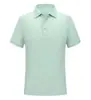 Algodón de amoníaco líquido, cuello acanalado de dos tonos, polo de manga corta 230 con logo estampado y bordado, para ocio al aire libre y deportes
