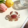 Broche de Nuevo Estilo Transfronterizo, Ramillete Colorido para Mujer, Alfiler Exquisito, Estilo Retro Europeo y Americano, Accesorio para Traje, Joyería Anti-Exposición