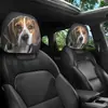 Comercio Exterior de Amazon Halloween Horror Poliéster Funda para Reposacabezas de Coche Resistente a Manchas Resistente al Desgaste Hecho a Medida Envío Directo