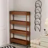 Estante de Almacenamiento Montado en Puerta, Gabinete de Almacenamiento para Espacios Estrechos, Organizador de Bolsas, Carrito Móvil, Estante de Exhibición de Bolsas de Cuero, Gabinete de Almacenamiento Estrecho