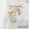 Nuevos botones de resina metálica coloridos retro estilo chino para decoración DIY en trajes, cheongsams y Hanfu