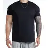 Camiseta Deportiva de Entrenamiento Casual Versátil Nueva de Verano Color Sólido Básica Ajustada Transpirable Oversize Top