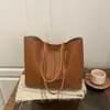 Bolsa Tote de Ombro Grande Capacidade 2026 Nova Estilosa Versátil Bolsa de Braço com um Toque Simples e Fashion