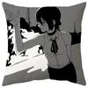 Nova Almofada Estampada de Anime Makima Mulher Má de Chainsaw Man Decoração de Quarto Sala Sofá Almofada Pendurada Atacado
