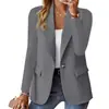 Artículo de Amazon 2026 Más Vendido en Lista de Deseos: Blazer Cardigan de Manga Larga de Color Sólido para Otoño para Mujer