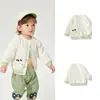 Balabala Roupa Infantil Suéter Tricô para Bebê Roupa de Primavera Cardigan para Bebê Menino Cachorrinho Divertido Adorável da Moda