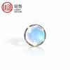 F136 Aleación de Titanio Ojo del Diablo Gota de Aceite Piercing en la Lengua Piercing en el Labio Piercing en la Oreja Moda Popular Joyería para Piercings de Rosca Externa Venta al por Mayor