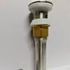 Lavabo Lavamanos Fregadero Desagüe Panel Espesor a Prueba de Explosiones a Prueba de Olores Cubierta Cerámica Azul Cobre Perforado Pop-Up