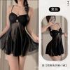 Lencería sexy pijama de encaje con tiras sexy camisón seductor uniforme fábrica directa comercio electrónico transfronterizo entrega de una sola pieza