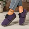 2026 Sapatos Casuais de Cadarço Plus Size com Forro de Lã para o Inverno Novos de Comércio Exterior Confortáveis Quentes Transfronteiriços Sapatos Femininos de Solado Macio