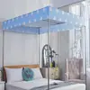 Mosquitero Tela Superior a Prueba de Polvo Tela Superior Negra A Prueba de Polvo A Prueba de Viento Cubierta Superior Estilo Princesa Dormitorio Cama Cubierta Superior Tela Una Pieza Hogar Cama Doble
