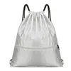 Mochila com cordão, bolsa de basquete, mochila de natação, bolsa de futebol de grande capacidade, bolsa impermeável para treinamento ao ar livre de ciclismo