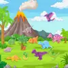 Pequeños Adornos de Resina de Dinosaurios Coloridos para Decoración de Micro-Paisajes, Accesorios de Escena Hechos a Mano para Bricolaje, Soñador