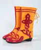 Danza Étnica Actuaciones de Danza Mongol Presentando Botas de Hombre y Mujer, Botas de Xinjiang, Botas de Xizang, Botas para el Espectáculo Infantil del Rey Mono y Zapatos para Tambores