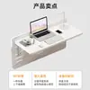 Escritorio de Computadora Plegable Grande para Camas Literas de Dormitorio, No Requiere Instalación, Escritorio Flotante para Estudiantes