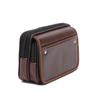 En stock bolso de teléfono móvil para hombre de cuero con estampado de elefante con funda de cuero, riñonera deportiva multifuncional, cinturón, bolsa de almacenamiento para teléfono móvil