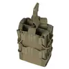 Bolsa Táctica para Cargador 5.56 de Doble Almacenamiento para Exteriores Transfronteriza Chaleco Táctico Cs Bolsa con Función de Carga Molle para Cargador