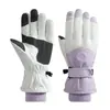 Guantes de Ciclismo para Hombre Pantalla Táctil Forro Polar de Invierno Cálidos Antideslizantes para Conducir Fuga Dos Dedos Motocicleta Guantes de Invierno para Pesca