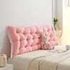 Almofada de cabeceira, travesseiro ins de princesa para quarto, encosto de cama, almofada macia para tatame, sofá de dormitório, protetor de cintura anti-colisão
