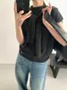 Conjunto de Dos Piezas Tg Shawl Elegante para Viajero con Mangas Caídas Tipo Cárdigan para Mujer Nuevo Suéter Otoño e Invierno 2025 25909