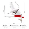 Bobinadora Nueva Bobinadora de Lana Máquina Bobinadora Doméstica de Manivela Herramienta para Bobinar Lana