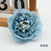 Flor de peonía estilo Tang de simulación, pared de flores para salón de bodas, decoración de guía de carretera, flor artificial, caja de flores con sombrero de flor de estudioso, hecho a mano, DIY