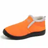 Novas Botas de Algodão Quentes de Tamanho Grande para o Inverno com Forro de Lã, Botas de Neve Espessadas Estilo Velho Pequim, Sapatos Casuais Quentes