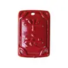 Cuentas Sueltas de Cinabrio Rojo de Alto Contenido Natural Materiales Hechos a Mano para DIY con Cuentas para el Año del Caballo Mineral Original Oro Púrpura Arena Imperial Pequeños Accesorios