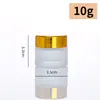 Botella de Crema Esmerilada, Botella de Vidrio para Crema Opaca a la Luz, Botella Dispensadora de Cosméticos, Botella Vacía, Botella de Muestra para Crema de Ojos, Botella de Perfume