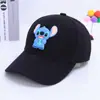 Versão Coreana de Chapéus Infantis Atacado Boné de Baseball Cor Sólida Capi Duende Personalizado Boné Aba Curva Pontudo Chapéu de Sol de Verão