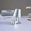 Lámpara de Mesa Personalizada Hermano Dorado Spot Adornos Decorativos Luz Nocturna Lámpara Pensador Lámpara Pensador