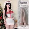 Meio Açúcar Gravidade Sexy Tomara-que-caia Veludo Saia de Quadril Roupa de Natal Cos Halloween Roupa Íntima Sexy 1099