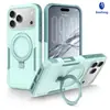Capa de celular iPhone 18 Pro Max transfronteiriça com suporte magnético giratório, capa protetora universal para Apple 17 Pro Max