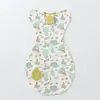 Manta Envolvente para Bebé Transpirable Saco de Dormir Envoltura para Bebé Algodón Puro Manos Arriba Recién Nacido Anti-Sobresalto Primavera/Verano Estilo Rindición Manta Anti-Patadas